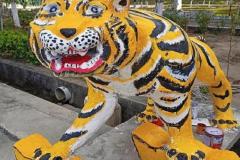 Ảnh tượng con hổ hài hước