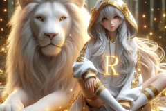 Avatar ff nữ cùng sư tử ngầu