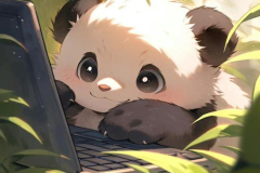 Hình đại diện gấu trúc chibi đáng yêu
