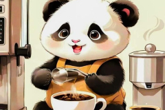 Hình đại diện gấu trúc chibi đáng yêu