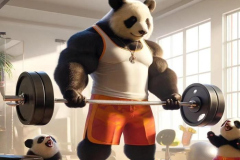 Ảnh avatar gấu trúc cool ngầu