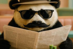 Ảnh avatar gấu trúc cool ngầu