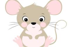 Ảnh đại diện con chuột chibi cute