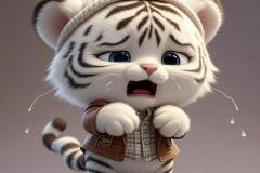 Ảnh avt con hổ cute đáng yêu