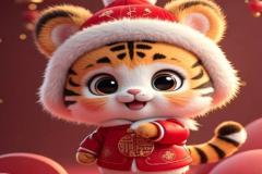 Ảnh avatar con mèo tết dễ thương miễn phí