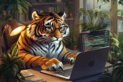 Ảnh avatar con hổ miễn phí, full HD