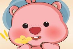 Ảnh gấu hoạt hình đáng yêu