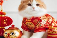 avatar mèo tết đẹp nhất