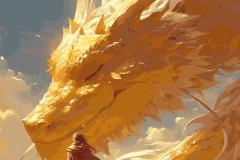 Ảnh avatar con rồng vàng siêu đẹp