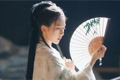 ảnh cô gái cổ trang xinh tựa tiên nữ