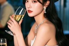 ảnh rượu ngon và gái đẹp 3D