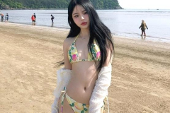 Ảnh gái Hàn mặc bikini xinh đẹp