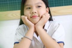 gái xinh lớp 5 cực cute