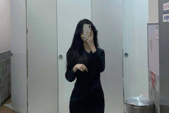 Ảnh gái đẹp tóc dài che mặt sang chảnh