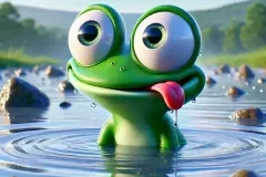 hinh-con-ech-cute-4