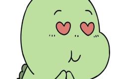 Ảnh con khủng long cute