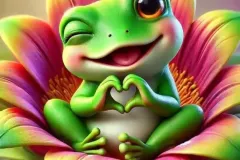 hinh-nen-con-ech-cute-3