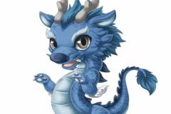 Hình ảnh rồng con cute