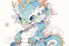Hình ảnh rồng con cute
