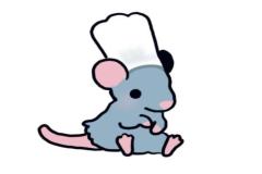 Hình vẽ con chuột ngộ nghĩnh