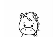 hinh-ve-con-ngua-chibi-1