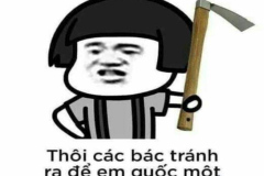 Ảnh gấu trúc cầm dao meme bựa