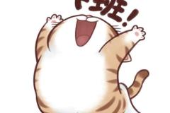 Ảnh mèo mập chibi đáng yêu