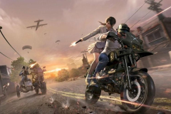Ảnh cặp PUBG cùng nhau thoát khỏi sự truy đuổi