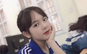 ảnh gái xinh lớp 6