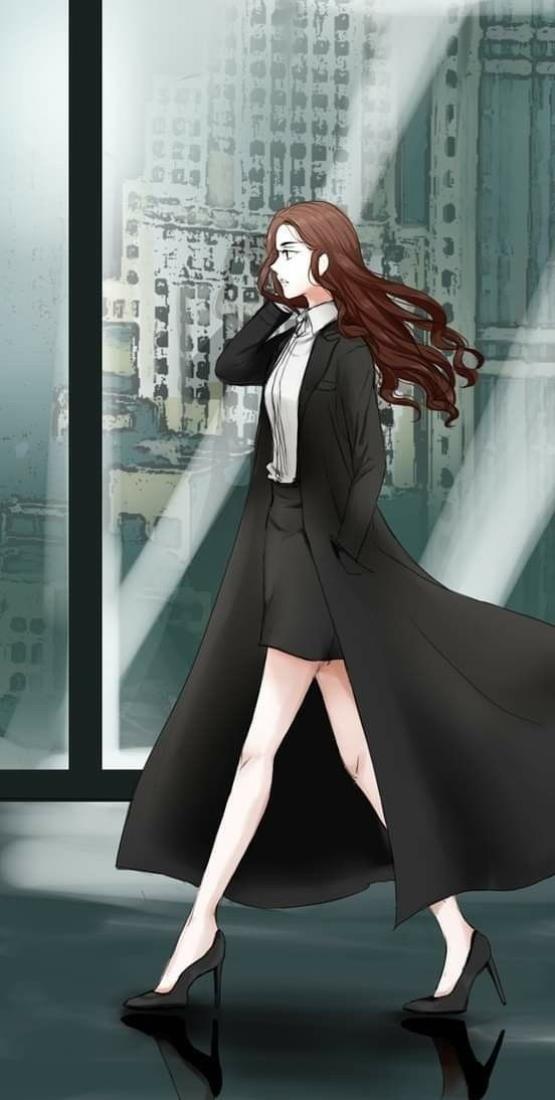 gái đẹp công sở anime chân dài