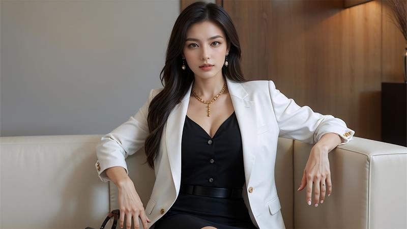 hình nền gái công sở quyến rũ