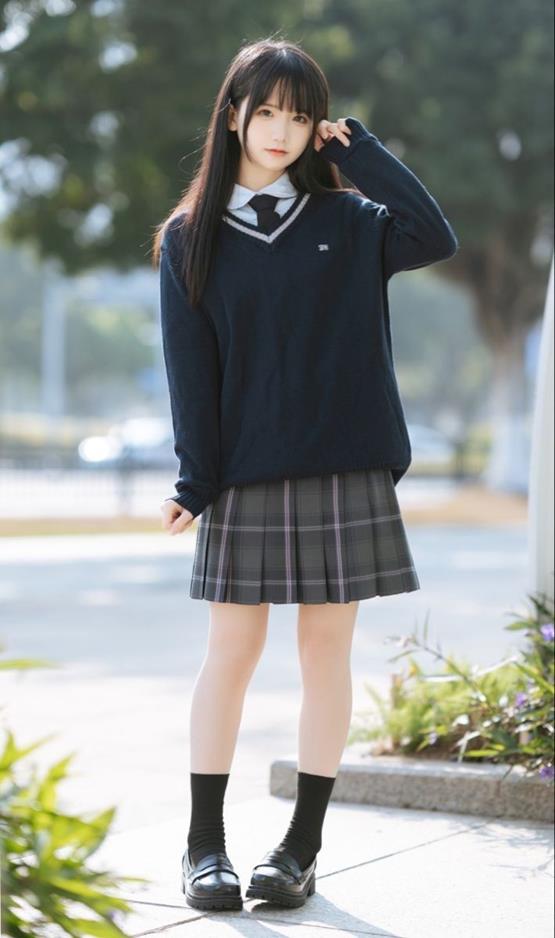 học sinh Nhật Bản dịu dàng dễ thương