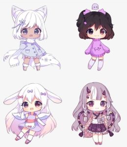 Ảnh gái chibi siêu dễ thương