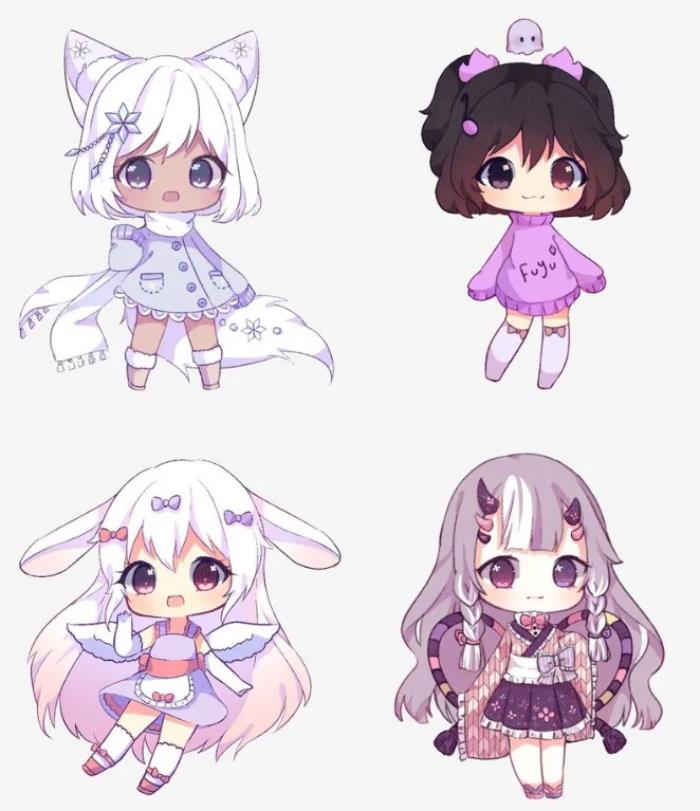 Ảnh gái chibi siêu dễ thương