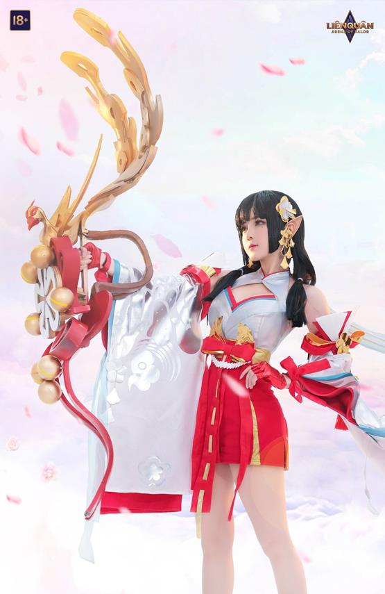 gái liên quân cosplay xinh đẹp