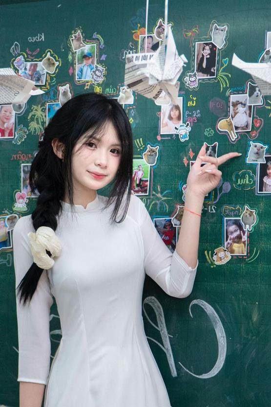 ảnh gái học sinh siêu dễ thương