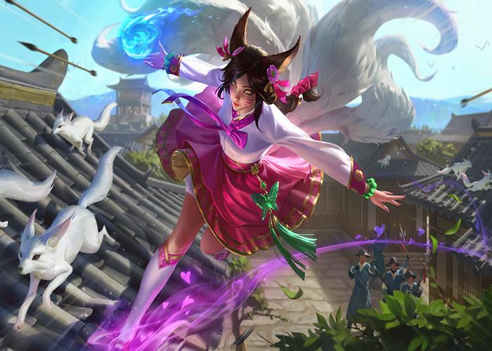 Ảnh Ahri Liên Minh Huyền Thoại