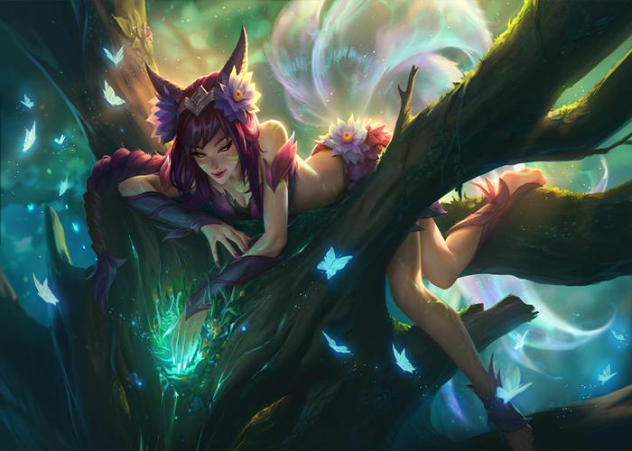 Ảnh Ahri Liên Minh Huyền Thoại