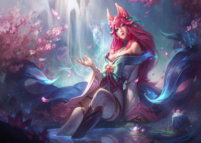 Ảnh Ahri Liên Minh Huyền Thoại