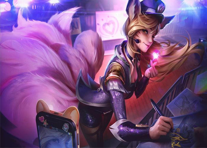 Ảnh Ahri Liên Minh Huyền Thoại