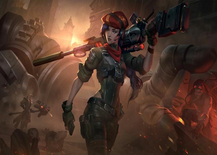 Ảnh Caitlyn Liên Minh Huyền Thoại