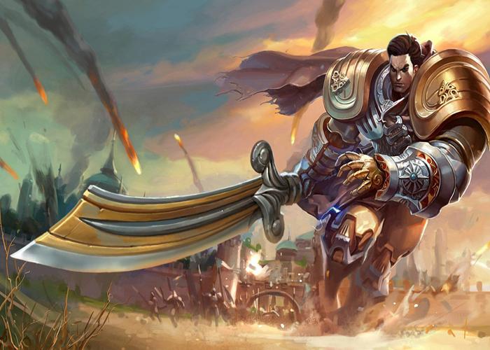 Ảnh Garen Liên Minh Huyền Thoại
