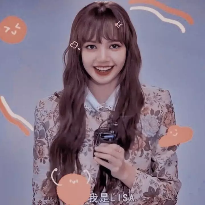 Hình Lisa blend cute