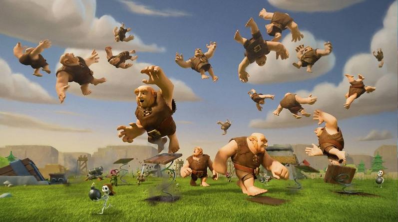Hình nền clash of clans cho máy tính