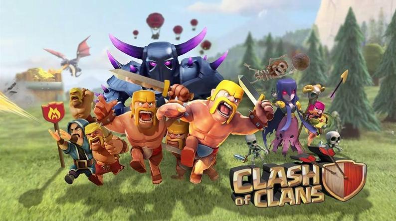 Hình nền clash of clans cho máy tính