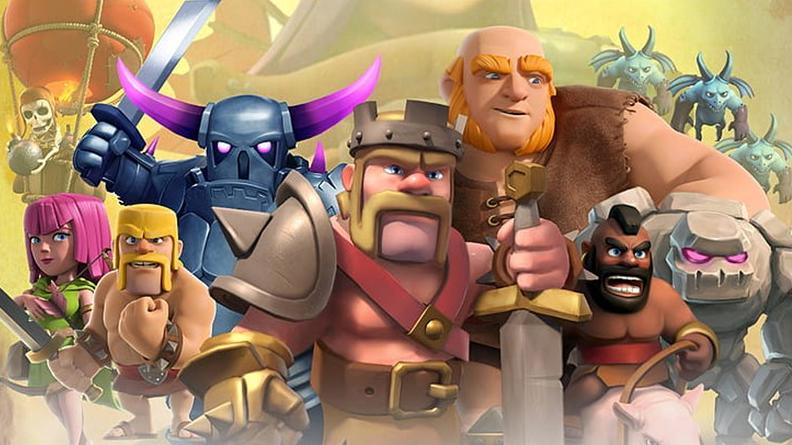 Hình nền clash of clans cho máy tính