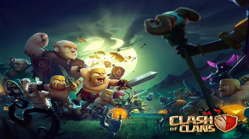 Hình nền clash of clans cho máy tính