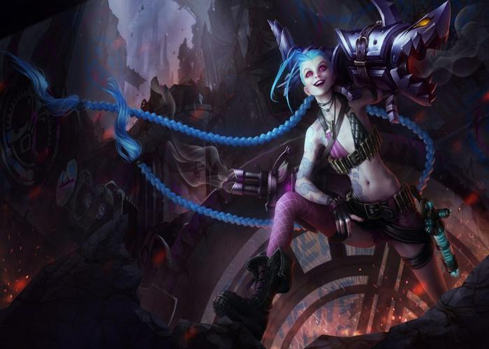 Ảnh Jinx Liên Minh Huyền Thoại