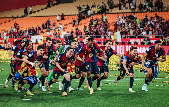 Ảnh Barca Đẹp Trong Trận Đấu