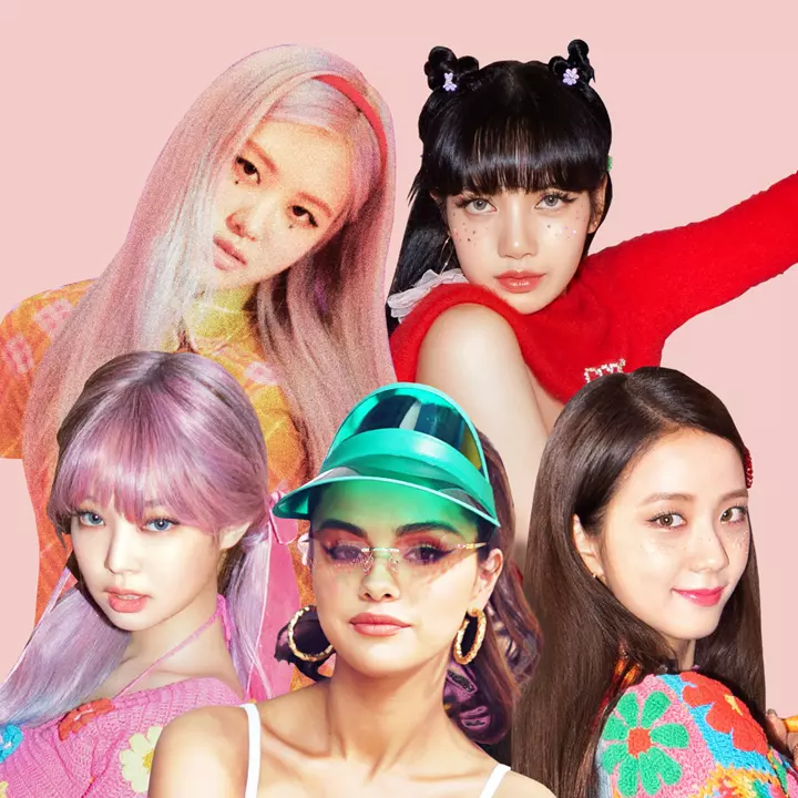 Ảnh nhóm BlackPink phong cách retro độc đáo